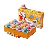 12-Piece Bath Ball Set with Cute Duck Toys, Fun Shower Bubble Balls for Kids, Boys and Girls, Safe PVC Bath Toys for Home, Nursery, Bathtub, Pool, Birthday Play
