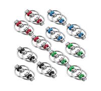 12 Pieces Fidgets Chain Fidget Toy, Pressure-Relieving Chain Great for ADHD and ADD, Anxiety Relief Bike Chain Toys