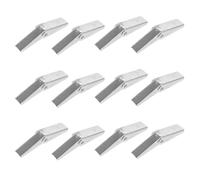 12 Piezas Anclaje de Pared Hueca de Acero Galvanizado M3 | Instalación Rápida, Cabeza Redonda Compacta, para Reparaciones Portátiles y Proyectos DIY en Paneles