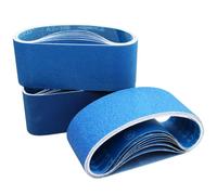 12 piezas Bandas de Lija 100 x 610 mm,Grano 2X60/80/100/120/240/320 para Lijadora de Banda.Utilizada para desbaste, Eliminación de Pintura y Pulido-FEIHU