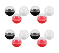 12 Piezas Bolas de Juego de 4cm, Plástico Redondo, Reutilizables