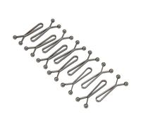 12 piezas Bufanda moderna Pin Hijab Pins Broche Versátil Bufandas Hebilla Joyero Suéter Clips Bufanda Cierre Fijo Pañuelo de Moda Accesorios, talla única, como se describe