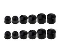 12 Piezas Copas de Pivote para Patineta 12mm 16mm 18mm de Pu | Tres Tamaños Incluidos, Ajuste para Ejes de Monopatín, Uso Estable y Seguro, Compatible Tabla y Longboard