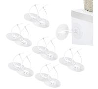 12 Piezas Correas para Muebles,Sin Taladro,Correas de Pared para Muebles Autoadhesivas,Seguridad Infantil y Protección de Mascotas,Correas para Muebles Antivuelco para Estantería,Gabinete,Aparador