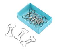 12 Piezas De Clips De Papel Creativos Clips De Hueso Para Artesanías Escolares Libros De Recuerdos Material Escolar Artístico