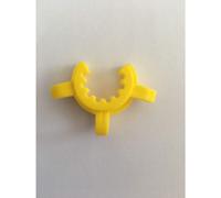 12 piezas de clips Keck para juntas esmeriladas n. 14, cono est ndar POM para juntas 14/20 y 14/35 n. 14-14/20, amarillo