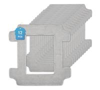 12 piezas de paño de limpieza de piezas de repuesto compatibles con ECOVACS WINBOT W2S / W2S Omni robot de limpieza de ventanas, paños de microfibra lavables y reutilizables, almohadilla de limpieza