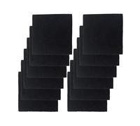 12 piezas de repuesto de esponjas de carbón absorbentes de olores, filtro para cubo de basura, relleno, esponjas, filtros desodorizantes