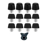 12 piezas de tachuelas de fútbol con tornillos, tacos de fútbol reemplazables, tacos de fútbol para mujer, hombre, niño y niña, tacos de fútbol con clavos