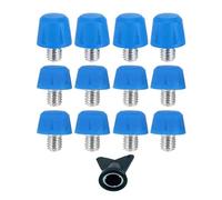 12 piezas de tachuelas de fútbol con tornillos, tacos de fútbol reemplazables, tacos de fútbol para mujer, hombre, niño y niña, tacos de fútbol de clavos