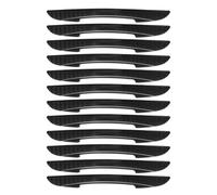 12 Piezas De Tiras De Parachoques para Puerta De Coche, Accesorios para Coche, Pegatinas De Protección para Coche, Pegatinas Antiarañazos para Coche, Accesorios De Decoración