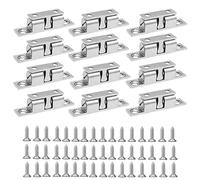 12 piezas Doble Bola Pestillos de Armario, 50 mm Pestillos Cierres para Puerta Armarios Pestillos de Puerta Doble Bola para Armarios, Baño, Cajones