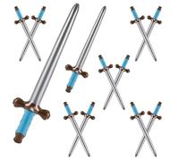 12 Piezas Espadas Inflables 60 cm Espada de Juguete Inflable Sable Pirata Espadas de Juguete Inflables Suministros para Cumpleaños Cosplay Disfraz de Halloween