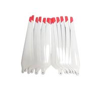 12 piezas for Dron D-JI T30, pala plegable blanca R3820, material de carbono, for fertilización, agricultura, protección de plantas, hélice de ala for UAV.