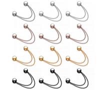 12 Piezas Hebillas Magnéticas Para Perneras De Pantalones, Clips De Sujeción De Perneras Para Pantalones, Clips Magnéticos Multifuncionales Para Ropa, Accesorios De Ropa