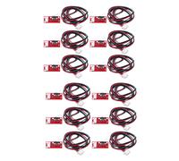 12 Piezas Interruptor de LÍMite de Tope MecÁnico MÓDulo de Interruptor de Prensa para Impresora 3D Makerbot Prusa Mendel Reprap Cnc Mega 2560