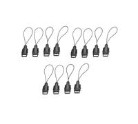 12 Piezas Kit de Hebilla de Liberación Rápida Correa para el Cuello Cinturón Ojal de Cámara para Gr Gr Ii Correa para el Cuello Correa la