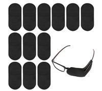12 Piezas Parches Oculares para Gafas, Reutilizables Parches Oculares de Tela No Tejida, Parches oculares para el Ojo Derecho e Izquierdo, para Niños y Adultos Ojo Vago Ambliopía Estrabismo