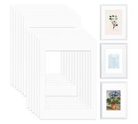 12 Piezas Paspartu a Medida A4, Carton Paspartú 20,5 x 29,5 cm, Conservation Passepartout Cartón 2 mm, Passepartout Cartónpara Marcos Blanco, Pasepartout para Enmarcar ImáGenes, Carteles, Fotos