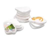 12 Piezas Piedras para Pintar, Piedras de Pintura Plana, 5-8 cm Piedras Blancas Decorativas, Piedras para Pintar Naturales de Playa, Lisas Piedras Planas para Pintar Mandalas y Arte y Manualidades