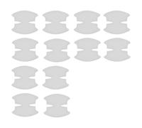 12 Piezas Protector Manija Coche, Película Protectora Puerta Auto, Pegatinas Universal Transparente Adhesivos Protección contra Arañazos para Manillas de Puertas, Fáciles de Instalar y Retirar