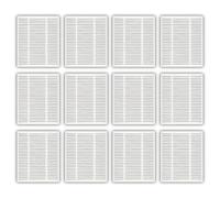 (12 Piezas) Q0520 Y0112 Filtro Hepa De Repuesto para iRobot Roomba Essential Robot Aspirador y Fregona Combo Y0140 Y0110 Q011 Q0120, Roomba 105 Combo Robot Aspiradores, Filtros De Piezas De Repuesto