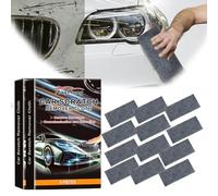 12 Piezas Quita Arañazos Coche, Nano Sparkle Cloth, Reparador Arañazos Coche,Paño Reparador Arañazos Coche, Residuos de Pintura, Remolinos, Manchas de Agua, Pulido de la Superficie