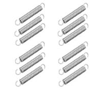 12 Piezas Resortes De Extensión Con Gancho Muelle, Longitud Libre 35mm, Diámetro Exterior 4mm, Diámetro Del Cable 0,4mm