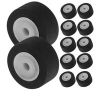 12 Piezas Rodillo de Presión para Cinta de Radio 11, 5mm de Goma | Pieza Compacta para Personal Stereo y Tape Recorder, Recambio Práctico para Sustitución de Componentes Viejos