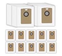 (12 piezas) RV30 Max Plus Bolsas de repuesto para aspiradora robot Tapo RV30 Max Plus/ RV20 Max Plus. Bolsas para aspiradora, bolsa de depósito vertical, bolsa desechable y kit de accesorios