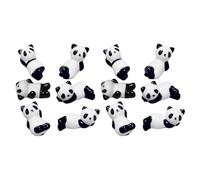 12 Piezas Soporte Japonés para Palillos Panda de Cerámica