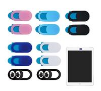12 Piezas Tapa Camara Portatil,Tapa Camara Movil Camara PC Portatil,Tapa Webcam Ordenador Seguridad de Privacidad for Laptop, MacBook Pro, MacBook Air, iPad Air, Tablet, Mac, PC