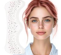 12 Piezas Tatuajes Temporales Cosméticos para Fiestas Tatuajes, Brillantes Festival de Impermeables pegatinas cara Dorado para Festivales de Tatuaje Con Purpurina