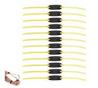 12 Piezas Tirachinas Profesional de Caza,Gomas Tirachinas Profesional,Goma Elástica para Slingshot Replacemen,Esortera de Catapulta Látex de Gomas Flexible,Katapult Gummis,Verstellbare