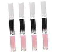 12 Piezas tubo de brillo de labios contenedores de brillo de labios vacío lindo mini equipo tinte varita mágica botellas de brillo de labios tubo de almacenamiento recargable AbS Ipetboom
