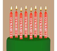 12 Piezas Velas de Cumpleaños Temáticas de Tnt Velas de Cumpleaños de Dinamita Toppers de Pastel de Tnt Decoración de Tarta para Fiesta de Videojuegos Celebración Graduación y Uso Diario