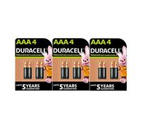 Duracell HR6 / DC1500, Pilas Recargables AA 1300 mAh, Paquete de 4