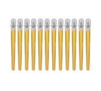 12 pinzas de peluquería profesional for cortar el pelo, herramientas peinado for hogar(Yellow)
