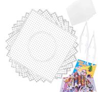 12 Placas cuadradas transparentes Juego de Cuentas Beads - 14.5 x 14.5 cm 2 Pinzas,Papel de Planchado, Libro Hama 90 patrones Transparente placa interconectable
