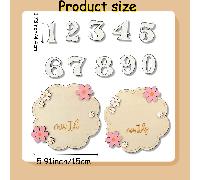 12 Placas de de | Conmemora la Importancia de los Recién Nacidos desde a , Ideal para de Género, de Bautizo y también puede ser un Regalo para Madres Primerizas, Decoración de Halloween y Navidad