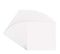 12 plantillas en blanco de 7 mil, material de plantilla de Mylar de 12 x 12 pulgadas para máquinas Cricut y Silhouette