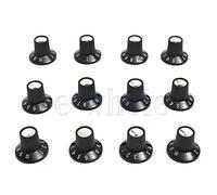 12 pomos para guitarra amplificadores de control de volumen para Fender