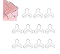 12 Protectores de Bordes para Bebés, Protector de Cantos para bebé, Protector Esquinas Bebe, Autoadhesivo, Transparente, para Varios Muebles