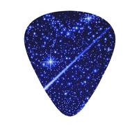 12 púas con estampado de corazón y estrella fugaz con caja organizadora, 3 grosores diferentes, accesorios de guitarra (0,46 mm, 0,71 mm, 0,96 mm)