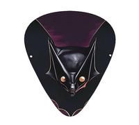 12 púas de guitarra finas, medianas y pesadas, de Black Ghost Bat, resistentes al desgaste, adecuadas para guitarra, bajo, guitarra eléctrica, ukelele,