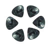 12 púas de guitarra para Halloween, carruaje fantasma, noche de luna, bajo, guitarra acústica eléctrica, ukelele, accesorios, incluye púas de guitarra de peso medio, con caja organizadora