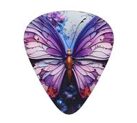 12 púas de guitarra por paquete, disponibles en 3 grosores diferentes, adecuadas para guitarras eléctricas, ukeleles, etc.