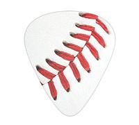 12 púas para guitarra, encaje de béisbol, primer plano, 3 grosores diferentes, triángulo clásico, para guitarra acústica, guitarra eléctrica, bajo