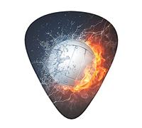 12 púas para guitarra, voleibol de hielo y fuego, 3 grosores diferentes, triángulo clásico, para guitarra acústica, guitarra eléctrica, bajo