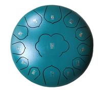 12 Pulgadas Acero Tambores de Mano, Handpan Drum Instrumento de Percusión con Mazos de Tambor/Bolsa de Transporte para Camping, Yoga, Meditación, Terapia De Músic (Color : D)